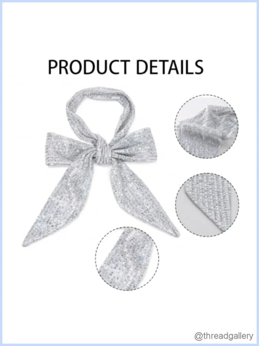 N/A sparkling silver